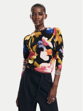 Desigual Desigual Pulover Abbotsfort 24WWJF49 Colorat Regular Fit