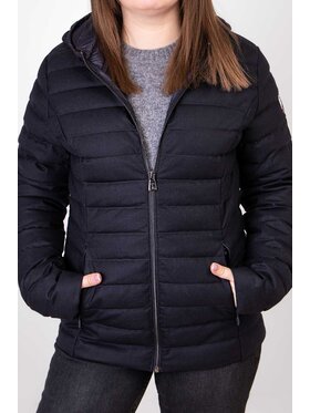 Jott Jott Kurtka puchowa Cloe Wool Granatowy Fitted Fit
