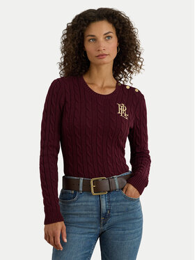 LAUREN RALPH LAUREN LAUREN RALPH LAUREN Sweater 200932223015 Bordó Slim Fit