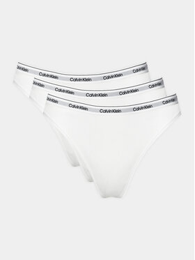 Calvin Klein Underwear Calvin Klein Underwear Комплект 3 чифта прашки 000QD5209E Бял