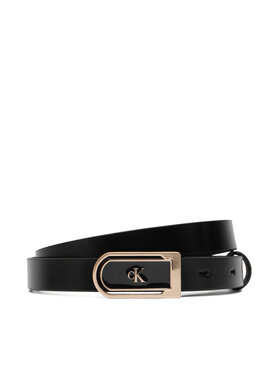 Calvin Klein Calvin Klein Curea Round Ck Enamel Plaque 20Mm LV04F7109G Negru