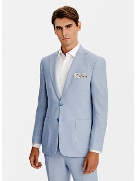 Pako Lorente Pako Lorente Marynarka P26SF-3G-035 Niebieski Slim Fit