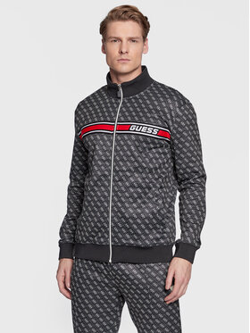 Guess Guess Pulóver Korbin Z2BQ06 FL04Q Fekete Regular Fit