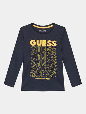 Guess Guess Μπλουζάκι L3BI38 I3Z14 Μπλε Regular Fit