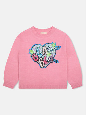 Billieblush Billieblush Sweter U15B53 Różowy Regular Fit