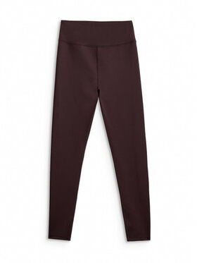 4F 4F Legginsy EVERYWEAR Brązowy ciemny Slim Fit