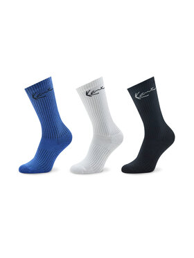 Karl Kani Karl Kani Unisex ilgų kojinių komplektas (3 poros) Signature 3-Pack Sock 3003956 Spalvota