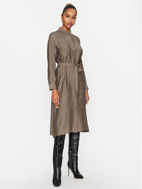 Vero Moda Vero Moda Hemdkleid 10295296 Braun Regular Fit