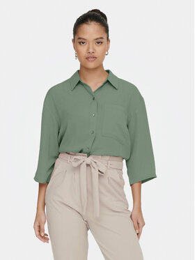 JDY JDY Košeľa Divya 15271186 Zelená Regular Fit