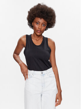 Calvin Klein Calvin Klein Top K20K205544 Noir Regular Fit