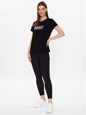 DKNY Sport Leggings DP2P3191 Crna Classic Fit