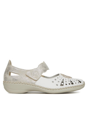 Rieker Rieker Pantofi 41368-80 Alb