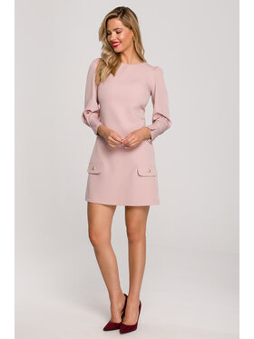 Makover Makover Sukienka wieczorowa K148 Różowy Ladies Fit