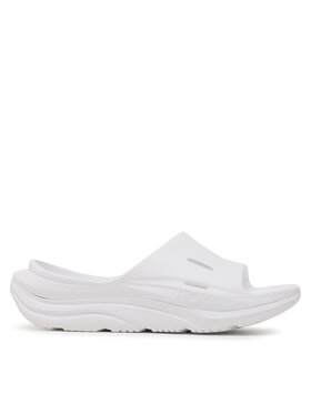 Hoka Hoka Παντόφλες Ora Recovery Slide 3 1135061 Λευκό