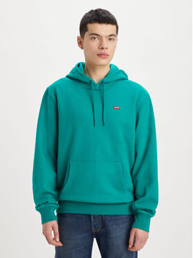 Levi's® Levi's® Džemperis ar kapuci Original Housemark 34581-0033 Zaļš Standard Fit