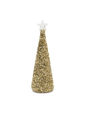 Riviera Maison Riviera Maison Dekoracja Choinka Sparkling Star Led M Złoty