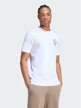 adidas adidas T-Shirt 165156 Biały Regular Fit