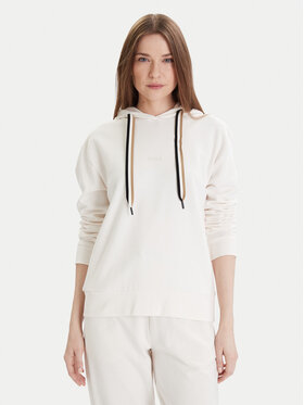 BOSS Boss Džemperis CP Stripe 50524760 Écru Regular Fit