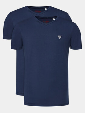 Guess Guess Komplet 2 t-shirtów Caleb U97G03 KCD31 Granatowy Regular Fit
