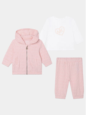 MICHAEL KORS KIDS MICHAEL KORS KIDS Komplet dresowy R98129 Różowy Regular Fit