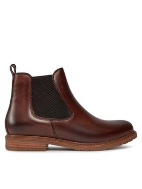 Tamaris Tamaris Kotníková obuv s elastickým prvkem 1-25056-41 Hnědá