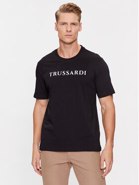 Trussardi Trussardi T-krekls 52T00768 Melns Regular Fit
