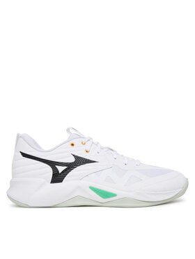 Mizuno Mizuno Încălțăminte pentru sporturi de interior Wave Momentum Pro V1GA2540 Alb