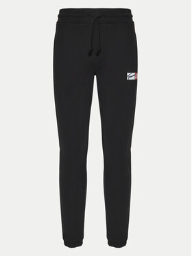 Tommy Jeans Tommy Jeans Teplákové nohavice Entry DM0DM20277 Čierna Slim Fit