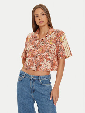 adidas adidas Koszula FARM Rio IW5185 Pomarańczowy Loose Fit