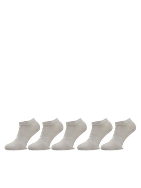 4F 4F Set de 5 perechi de șosete scurte pentru copii 4FJWSS24USOCF247 Gri