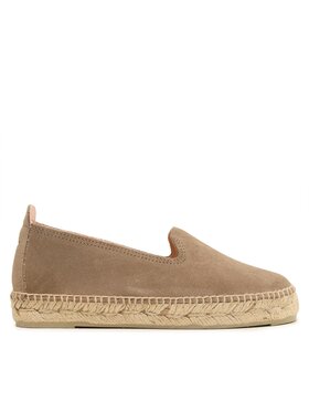 Manebi Manebi Espadrile Suede Flat Espadrilles K 1.9 N0 Smeđa