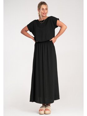 FIGL FIGL Komplet bluzka i spódnica M1219 Czarny Regular Fit