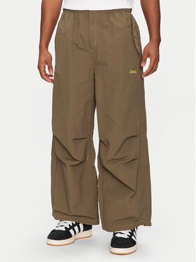adidas adidas Долнище анцуг Parachute JD5416 Зелен Loose Fit