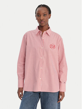 Tommy Hilfiger Tommy Hilfiger Πουκάμισο WW0WW48190 Κόκκινο Regular Fit