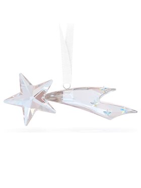 Swarovski Swarovski Ozdoba Holiday Magic Ozdoba Spadająca Gwiazda 5684557 Biały