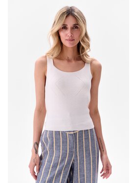 blue shadow blue shadow Top Taylor Écru Regular Fit