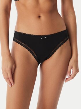 HUGO HUGO Klassischer Damenslip Unique 50545733 Schwarz