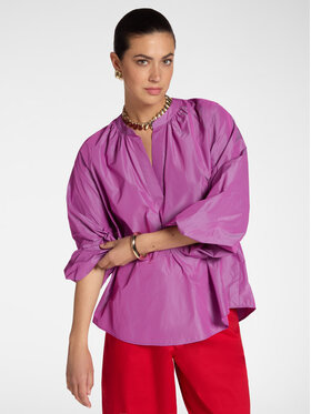 Elena Mirò Elena Mirò Bluzka 2002Z000045N0C9 Różowy A-Line Fit
