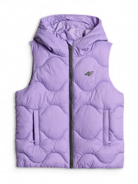 4F 4F Γιλέκο OUTERWEAR Μωβ Regular Fit