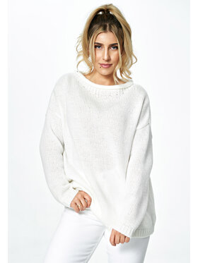 FIGL FIGLFIGL Maglione M888 Bianco Oversize