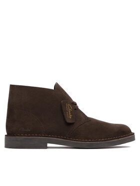 Clarks Clarks Schnürschuhe Desert Bt Evo Dark Braun