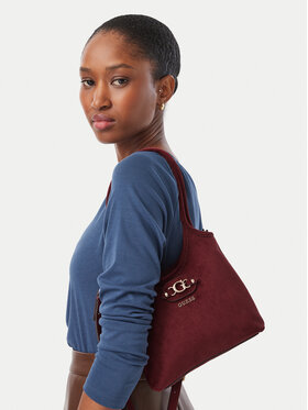 Guess Guess Сумка Samantha Mini HWSG23 13750 Бордовий