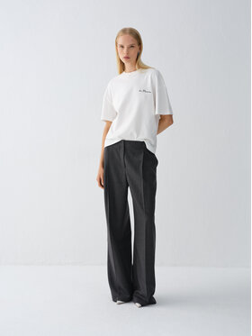 La Mania La Mania T-Shirt BABES Écru Basic Fit