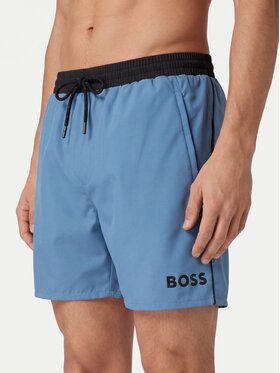 BOSS BOSS Плувни шорти Starfish 50514429 Светлосин Regular Fit
