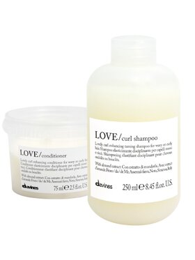 Davines Davines Zestaw Love Curl do włosów kręconych Szampon 250ml Odżywka 75ml Zestaw kosmetyków