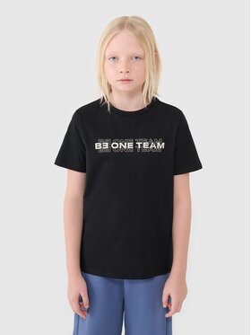 4F 4F T-shirt 4FJWSS25TTSHM2186-20S Nero Regular Fit