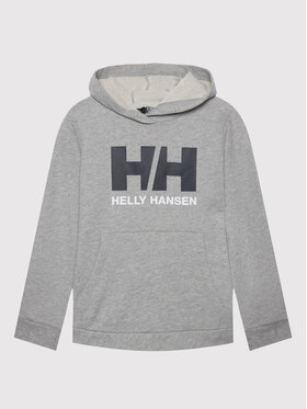 Helly Hansen Helly Hansen Bluză Logo 41677 Gri Regular Fit