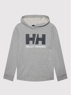 Helly Hansen Helly Hansen Bluza Logo 41677 Szary Regular Fit