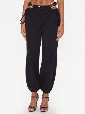 Versace Jeans Couture Versace Jeans Couture Pantaloni trening 74HAA325 Negru Relaxed Fit