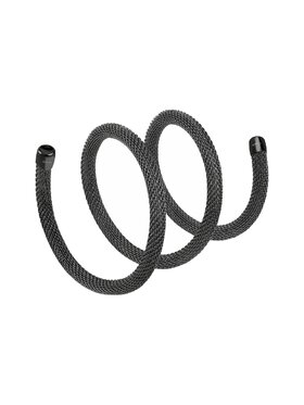 Breil Breil Bransoletka NEW SNAKE Czarny